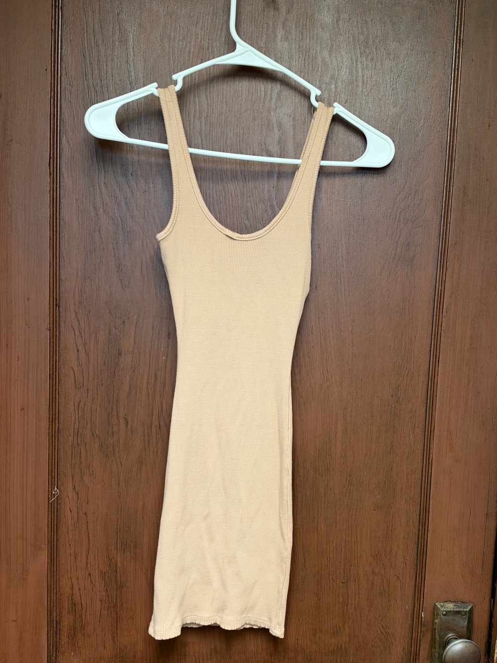 Windsor tan dress - small